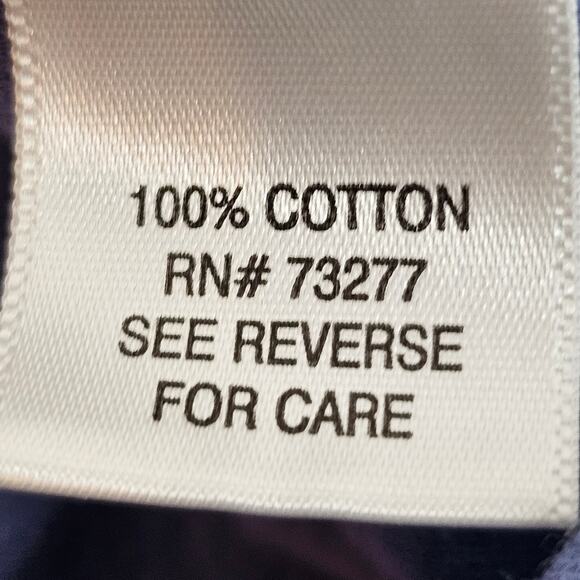 Croft and Barrow Scoop Nech Long Sleeve Floral Top Medium - Picture 4 of 7